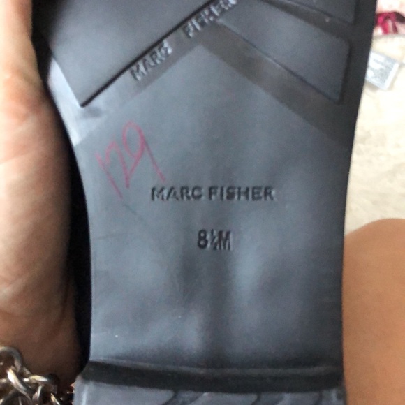 MARC FISHER Black Flat Over the Knee Boots - Picture 9 of 14